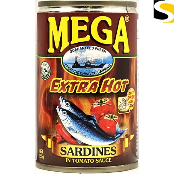 Picture of Mega Sardines in Tomato Sauce Chili  with Extra Hot  155g