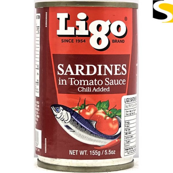 Picture of Ligo Sardines Chilli Red EOC 155g