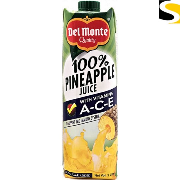Picture of Del Monte Pineapple Juice Tetra (Ace) 1ltr