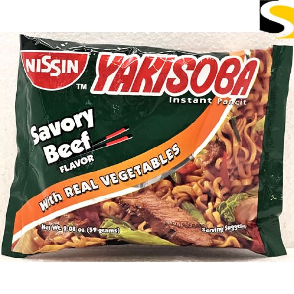 Picture of Nissin Yakisoba Savory Beef 59g