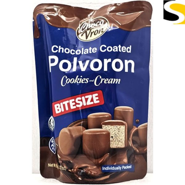Picture of Choco Vron Bite Size Polvoron Cookies & Cream  20x4g